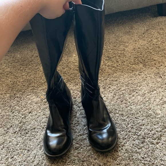 Black American Eagle Tall Boots - Picture 2 of 6